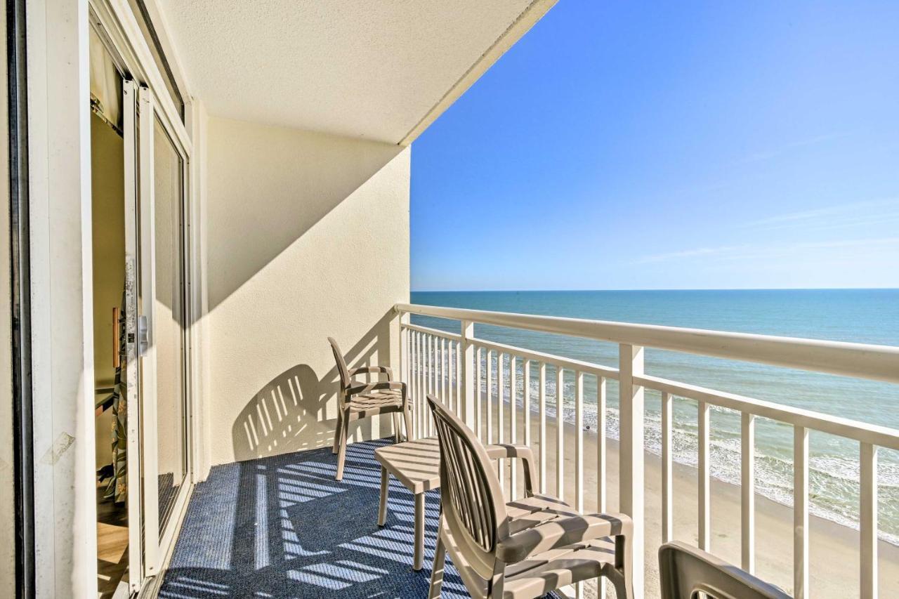 Oceanfront Myrtle Beach Condo With Balcony! Εξωτερικό φωτογραφία